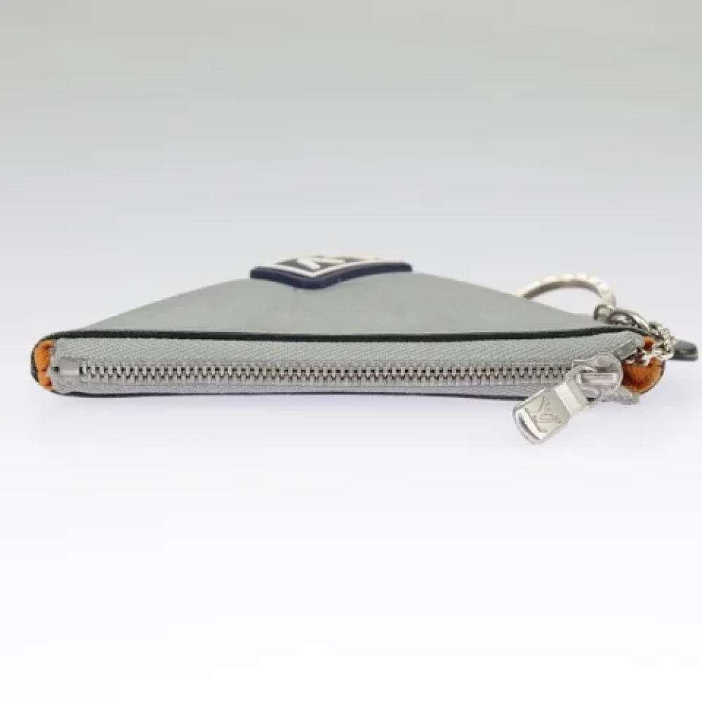 Louis Vuitton Vintage Pre-owned Canvas key-holders Gray Dames