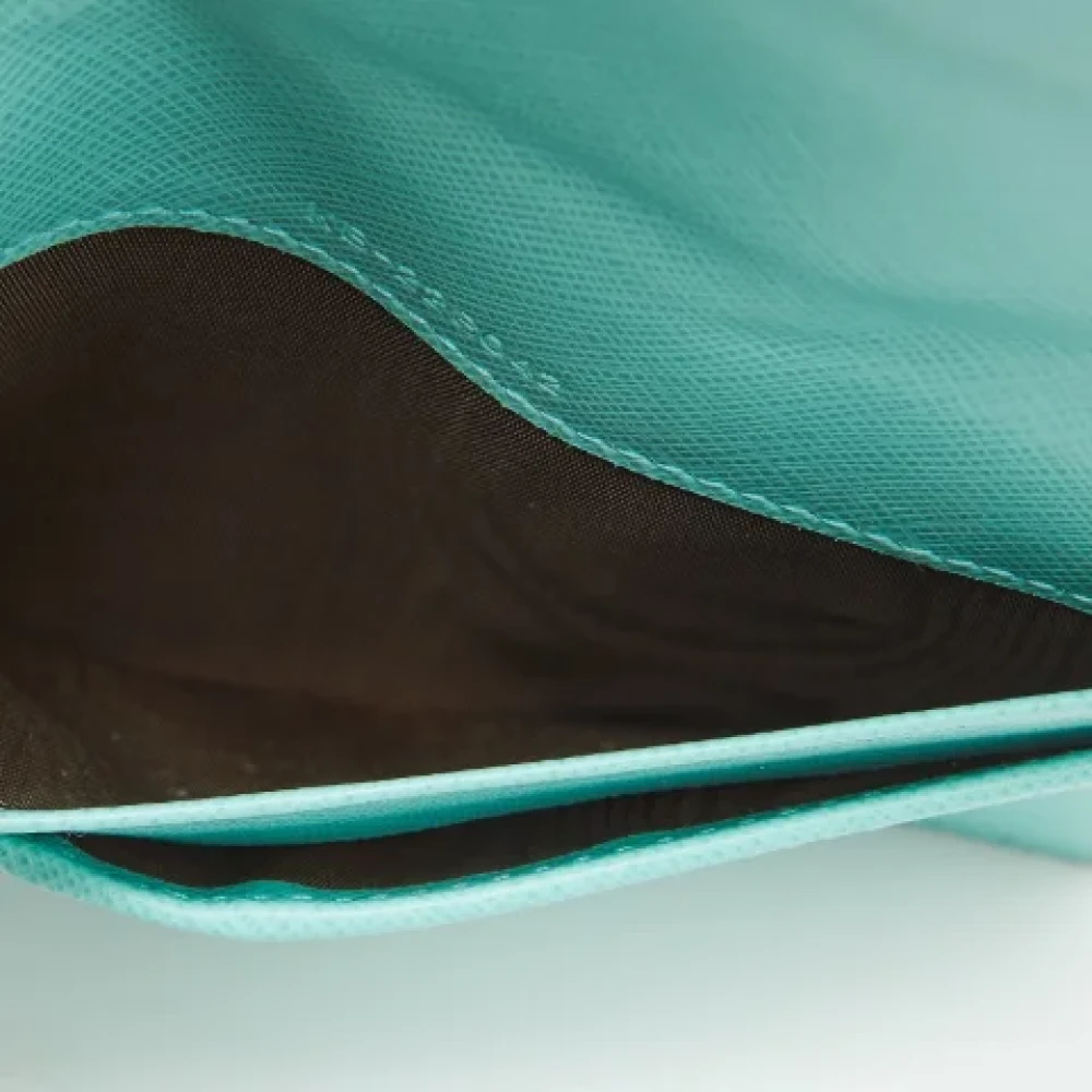 Salvatore Ferragamo Pre-owned Leather home-office Green Dames