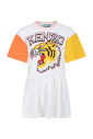 robe-blanche-en-coton-a-manches-courtes-avec-tigre