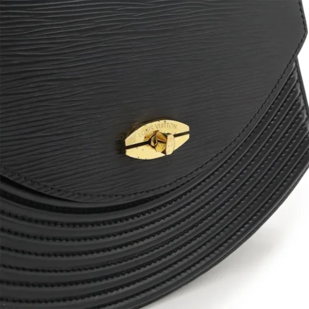Louis Vuitton Vintage Pre-owned Leather handbags Black Dames
