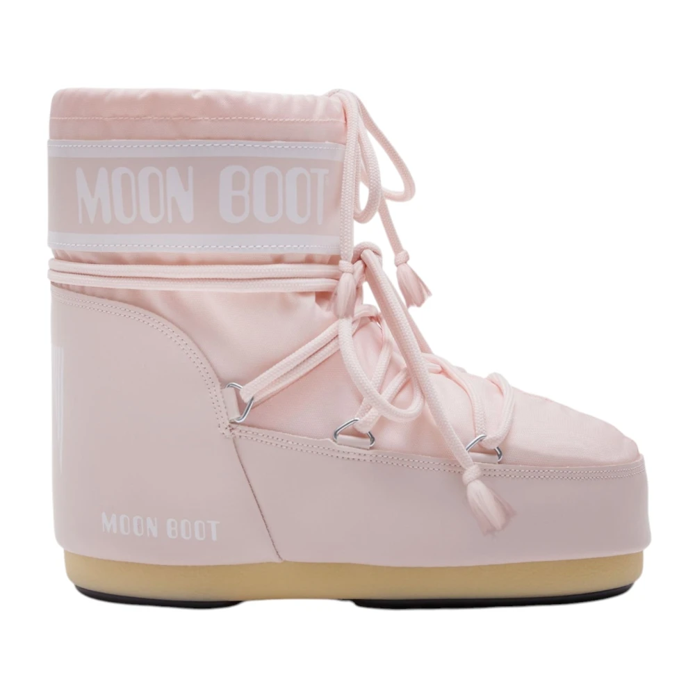 Moon Boot Donna Rosa - Mb Icon Low Nylon - Shoes - 36 Eu - Immagine 8