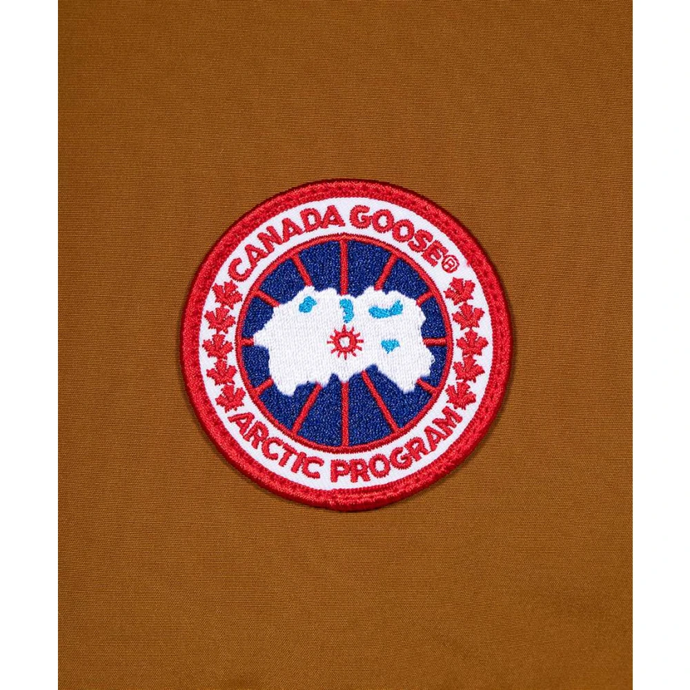 Canada Goose Nylon vest met logo patch Brown Heren