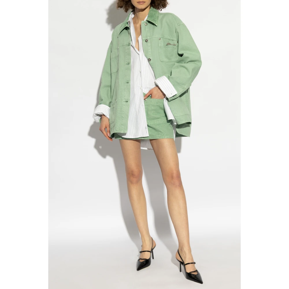Blumarine Denim jas Green Dames