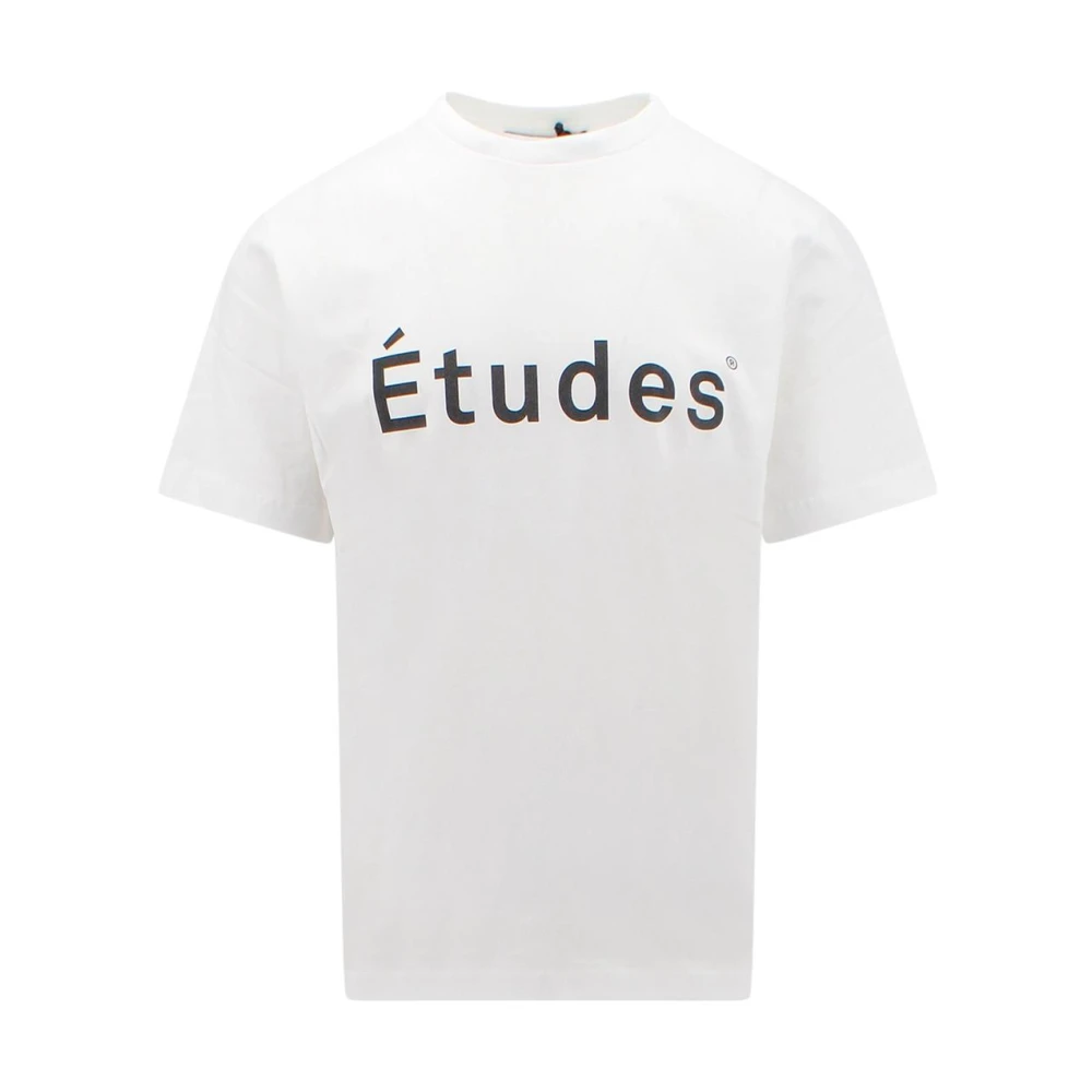 Études T-Shirts White Heren