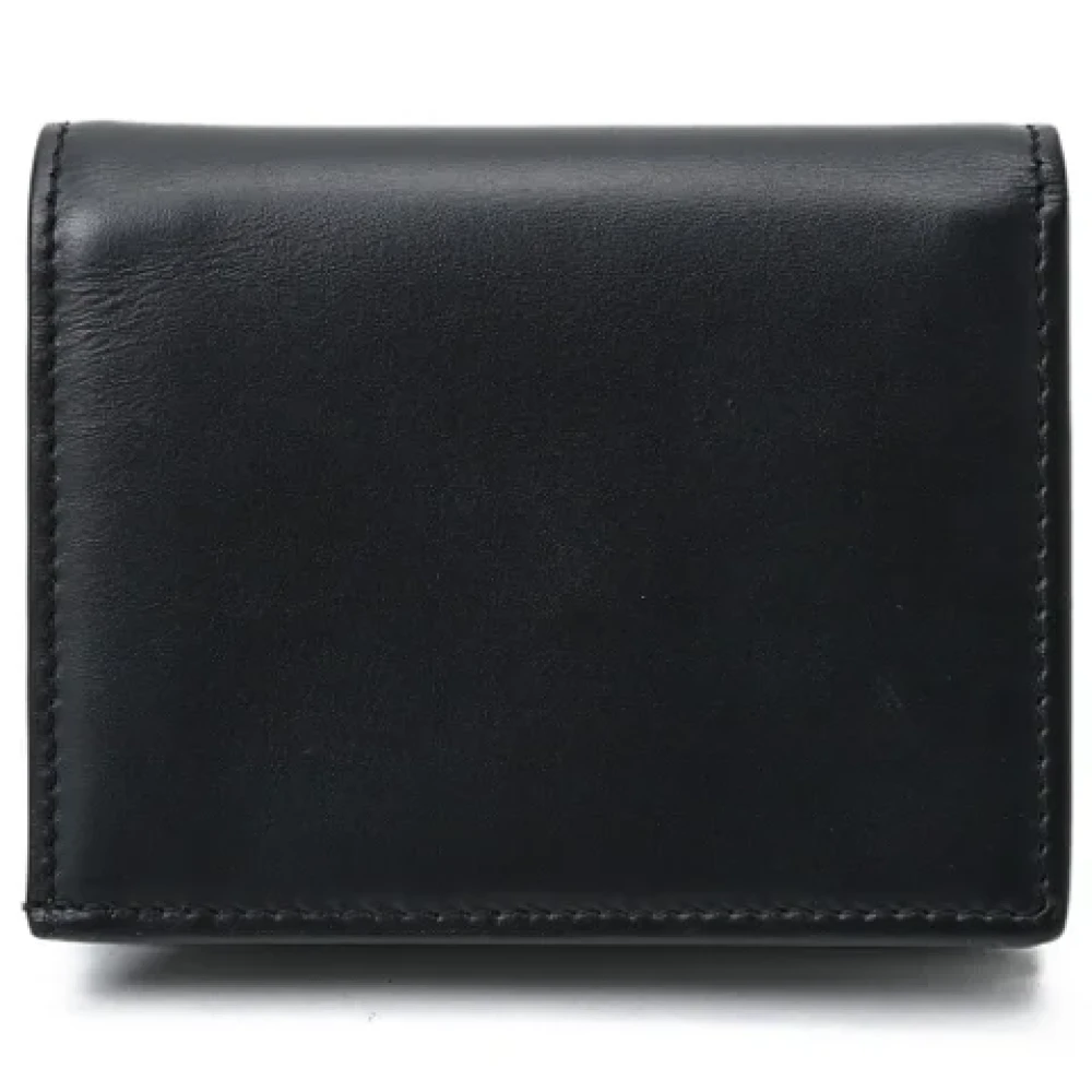 Fendi Vintage Pre-owned Leather wallets Black Dames