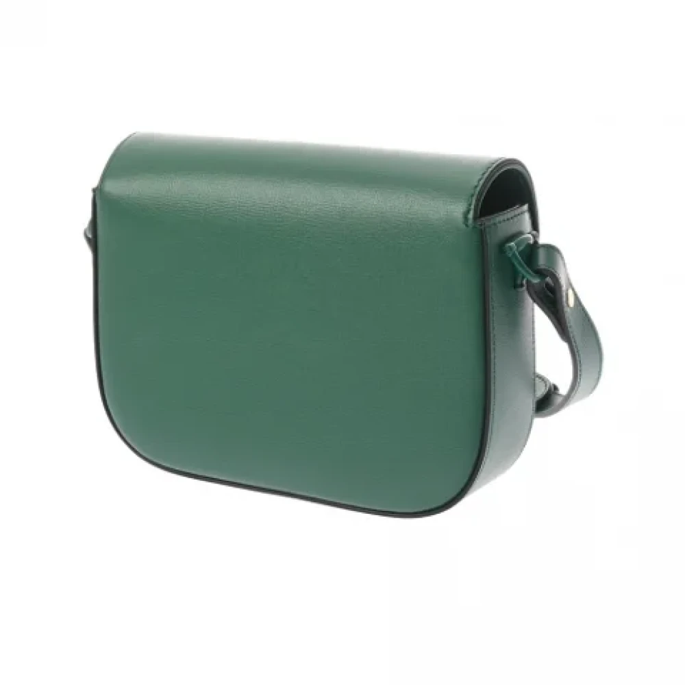 Gucci Vintage Pre-owned Leather gucci-bags Green Dames