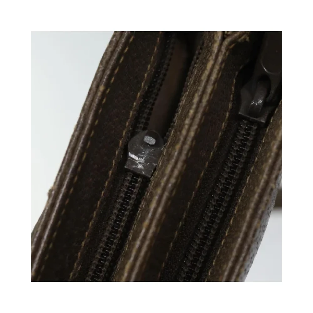 Gucci Vintage Pre-owned Canvas gucci-bags Beige Dames