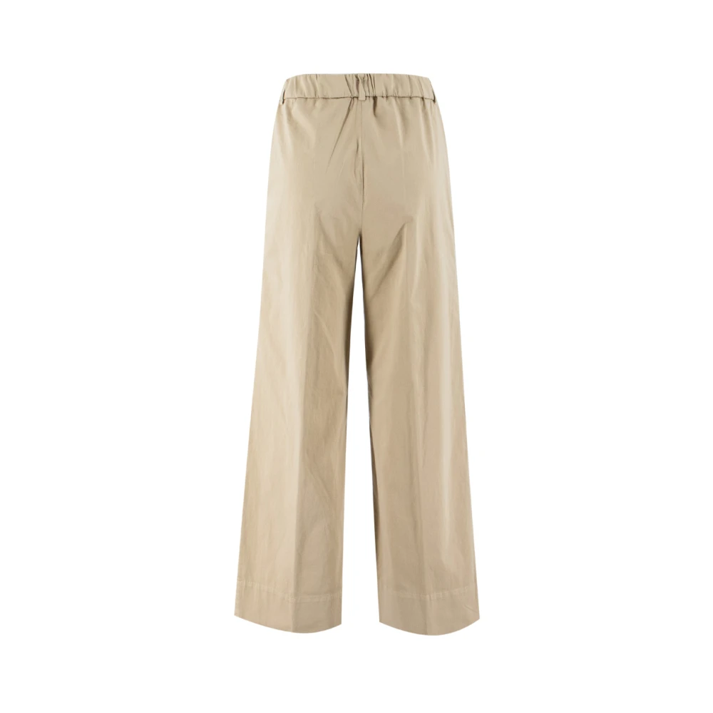 Panicale Wide Trousers Beige Dames