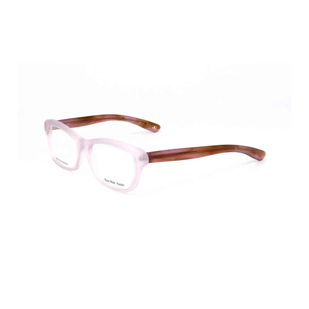 Bottega Veneta Women's Pink Bicolor Acetate Frames
