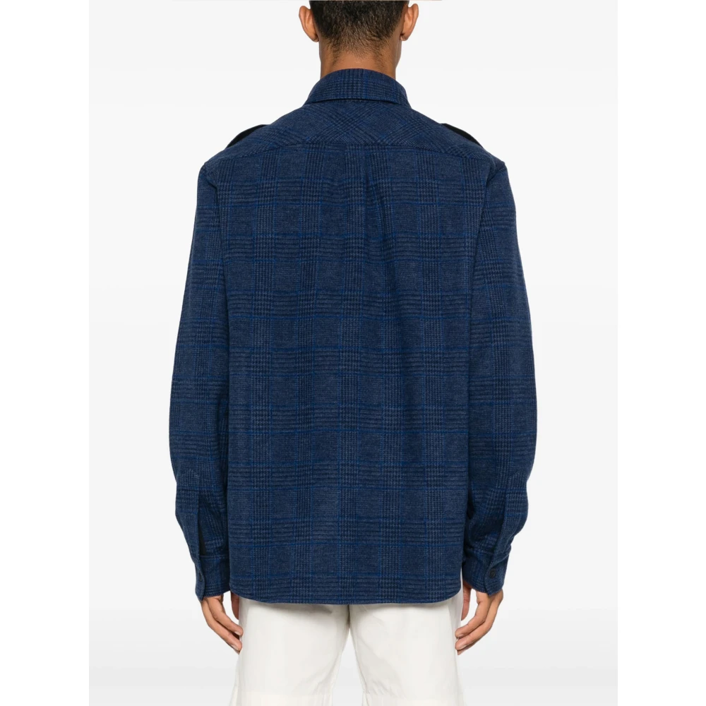 Sease Stijlvolle Casual Overhemden voor Mannen Blue Heren