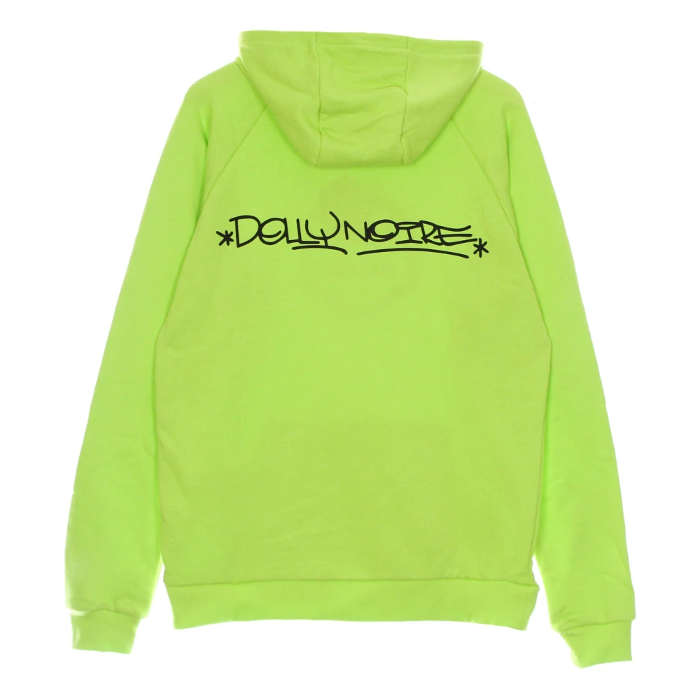 Dolly Noire Logo Hoodie Geel Zwart Green Heren
