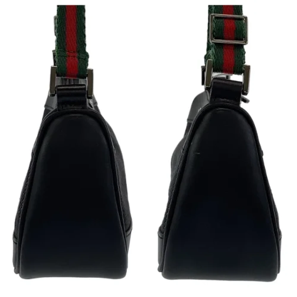 Gucci Vintage Pre-owned Canvas gucci-bags Black Dames