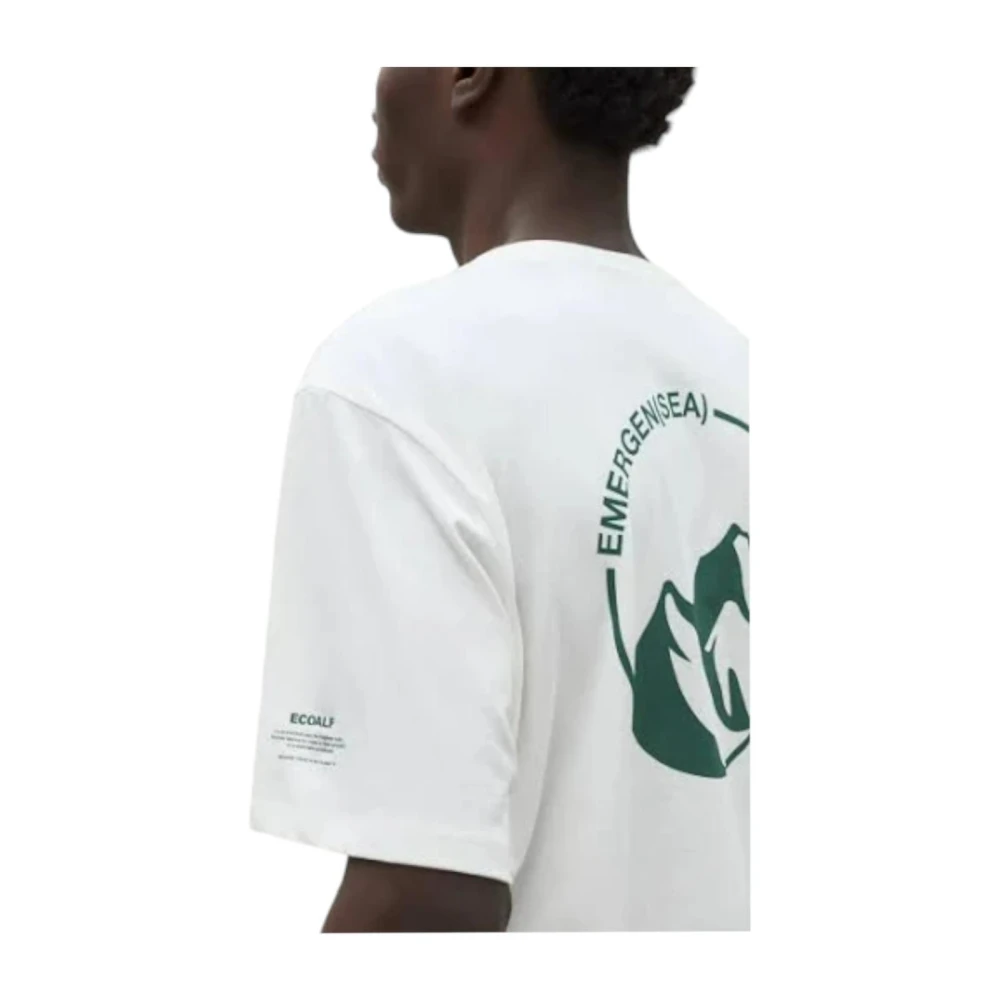Ecoalf Biologisch Katoenen Basis T-shirt White Heren