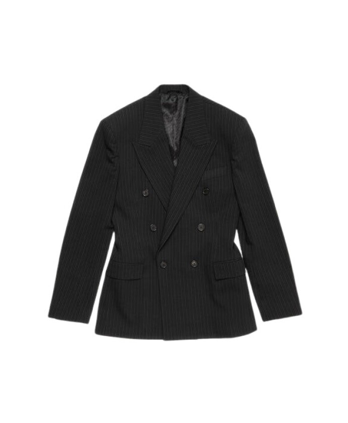 veste-noire-a-rayures-en-laine