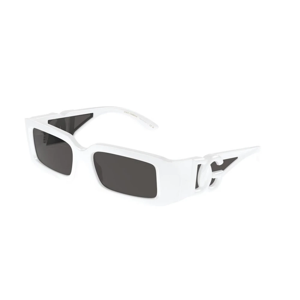 Dolce & Gabbana Unisex Grey Dg6197 331287 Sunglasses Nylon White Squared Normal - Image 2