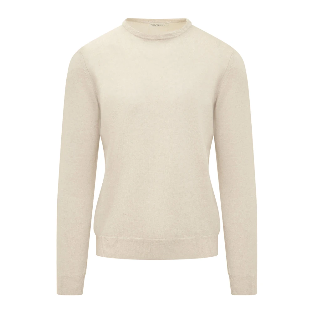 Knitwear > Round-neck Knitwear - - Filippo De Laurentiis - Modalova