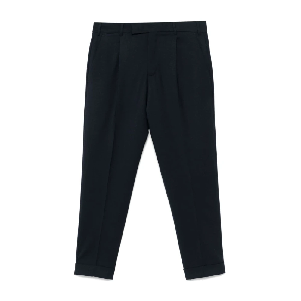 PT Torino Rebel Suit Trousers Navy Black Heren