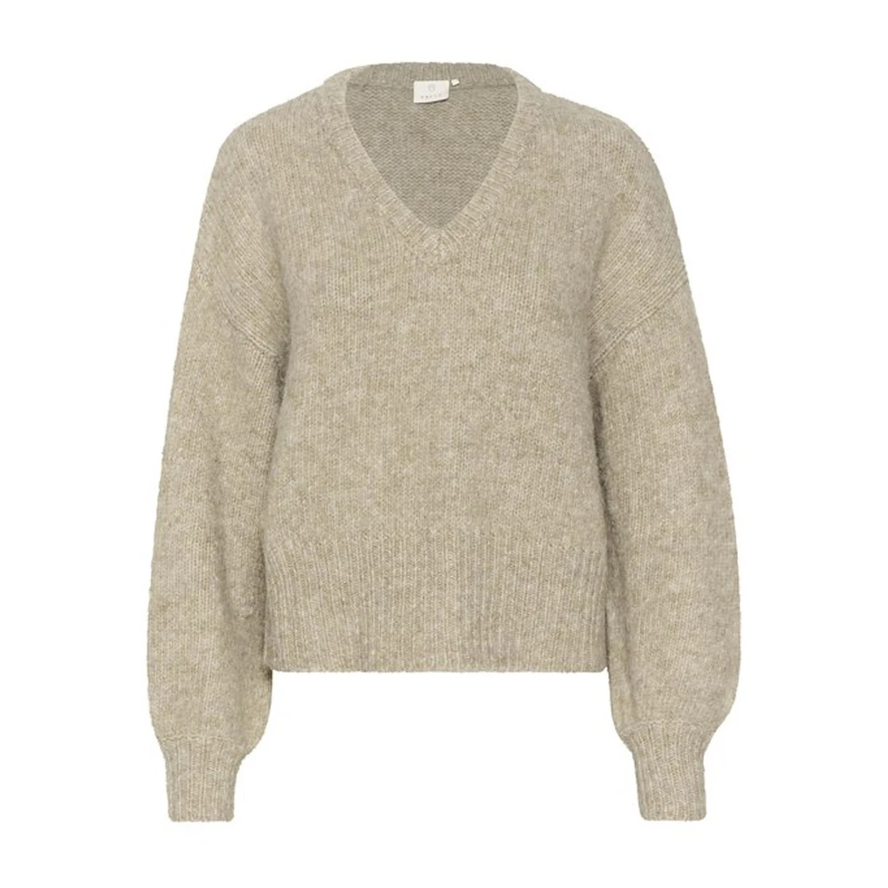 Knitwear > V-neck Knitwear - - Kaffe - Modalova