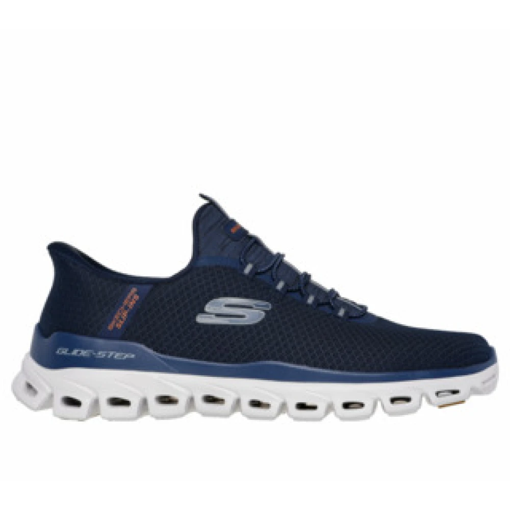 Skechers Uomo Blu Scarpe, 41 Eu, New,
