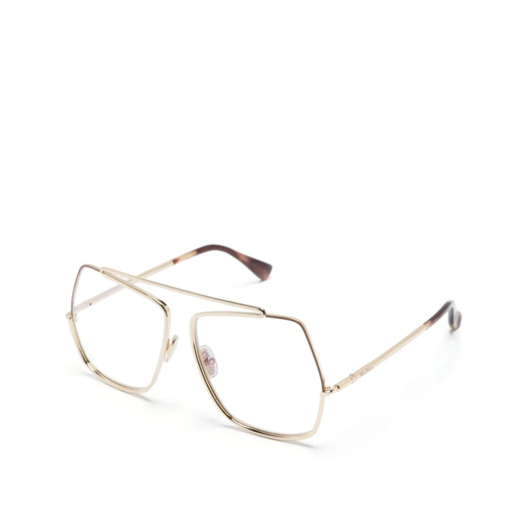 Max Mara Yellow Glasses, Unisex, 58 Mm, Optical Frame