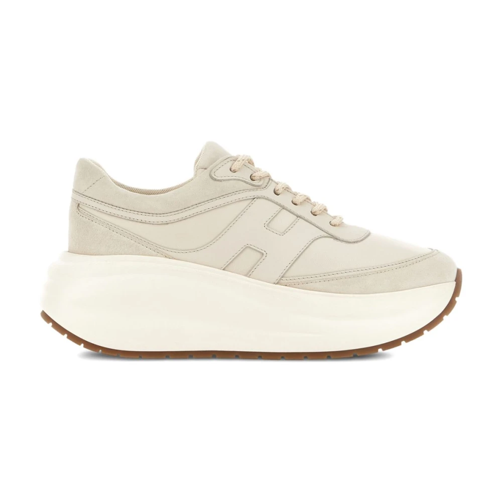 Hogan Women's White Bianco Sneakers Luxury Comfort Stylish Chic