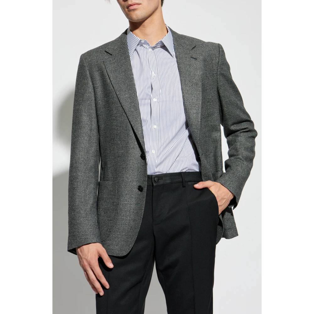Dolce & Gabbana Wollen blazer Gray Heren
