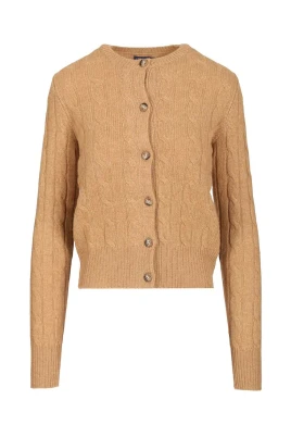 Cashmere Cable Knit Cardigan