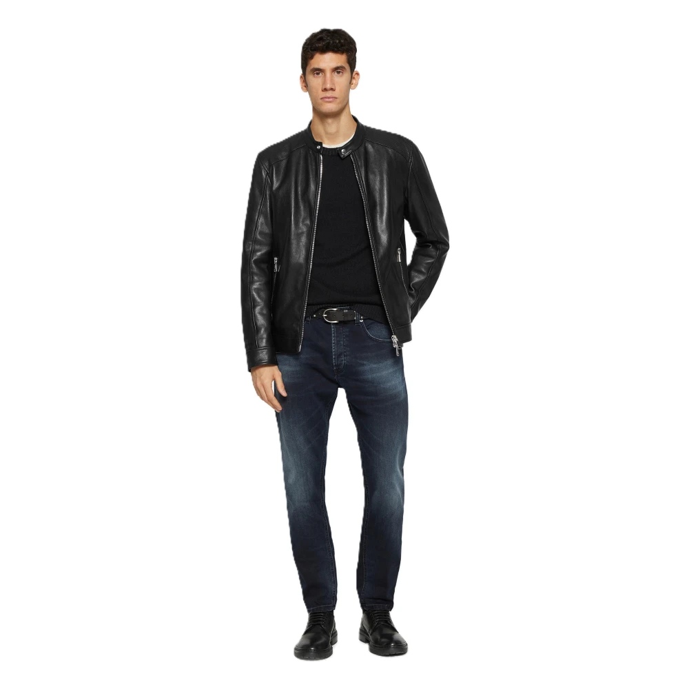 Dondup Katoenen Casual Broek Blue Heren