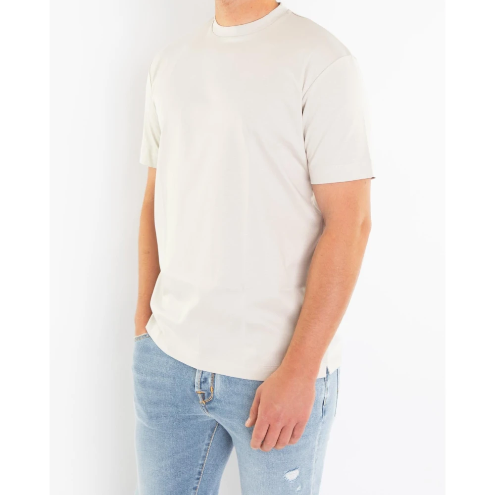 Valenza Interlock Supima T-Shirt Grijs Gray Heren