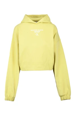 Croppad hoodie