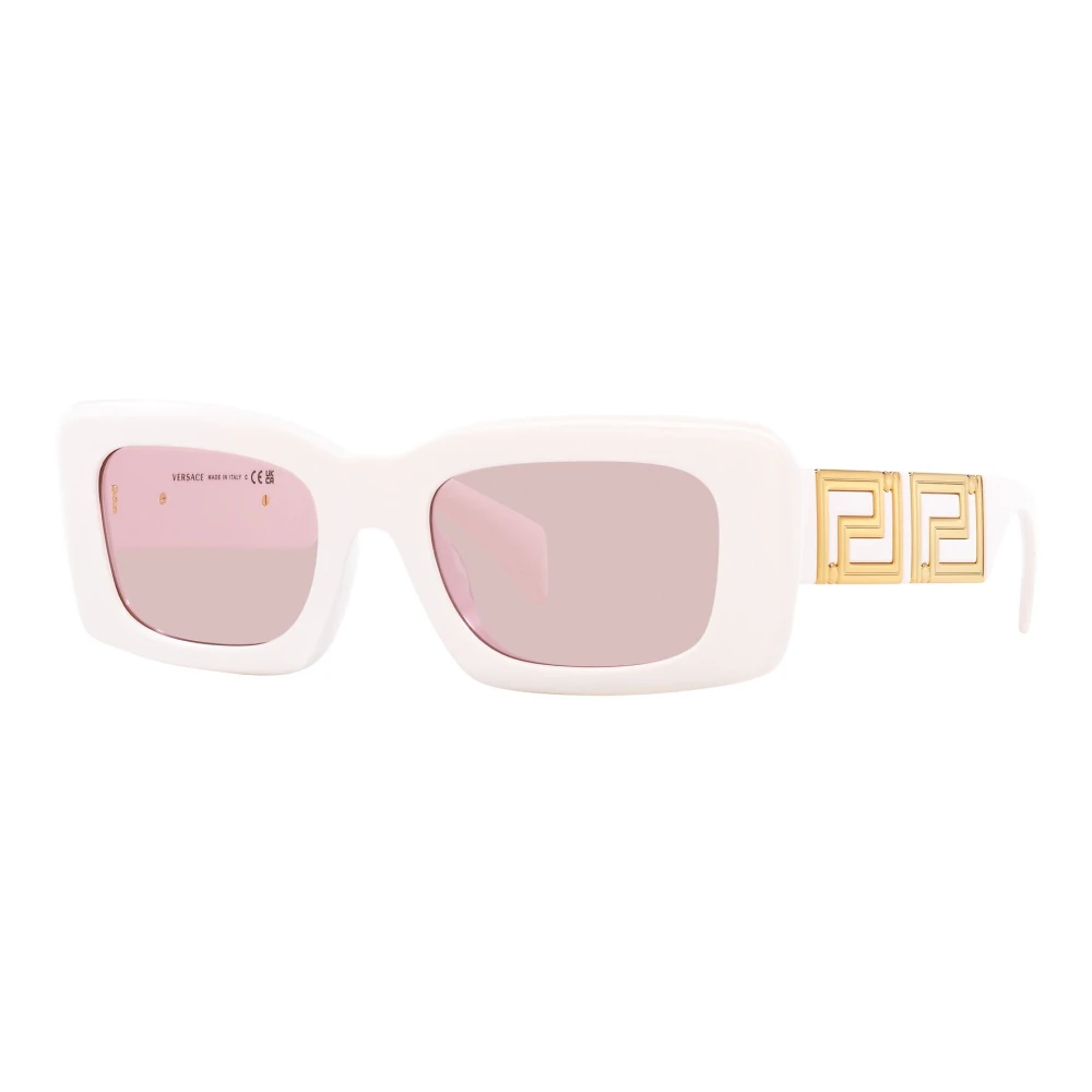 Hvide/Lys Pink Solbriller