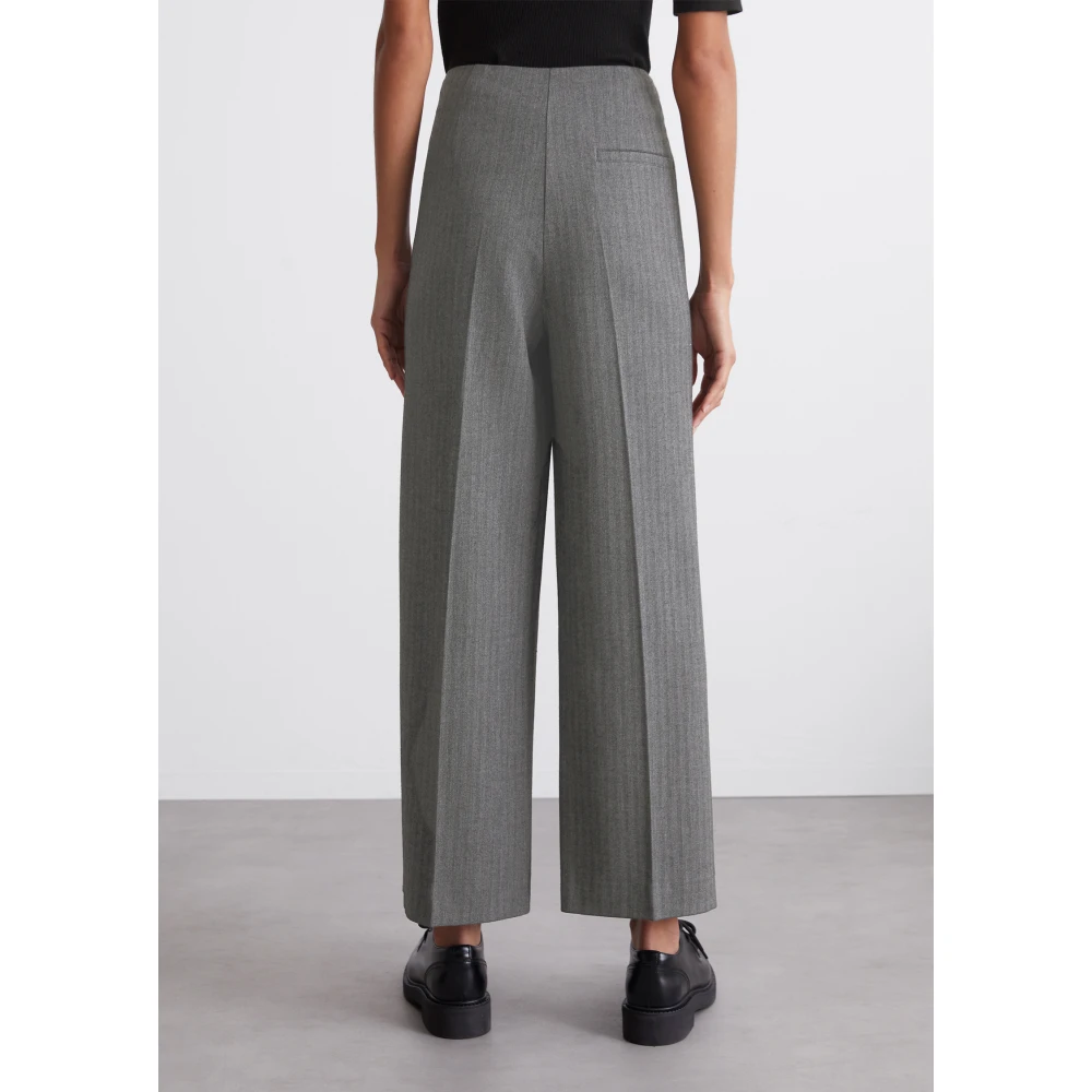 Marc O'Polo Regelmatig patroon culottes Gray Dames