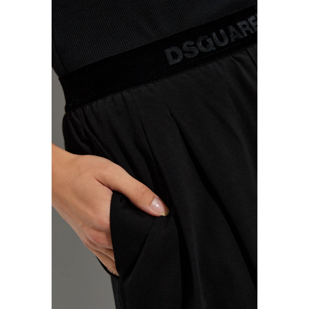 Dsquared2 Katoenen onderbroek Black Dames