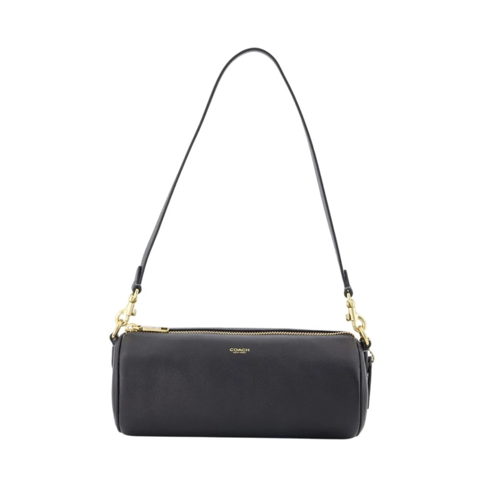 Coach Donna Nero Borsa Barrel - Immagine 2