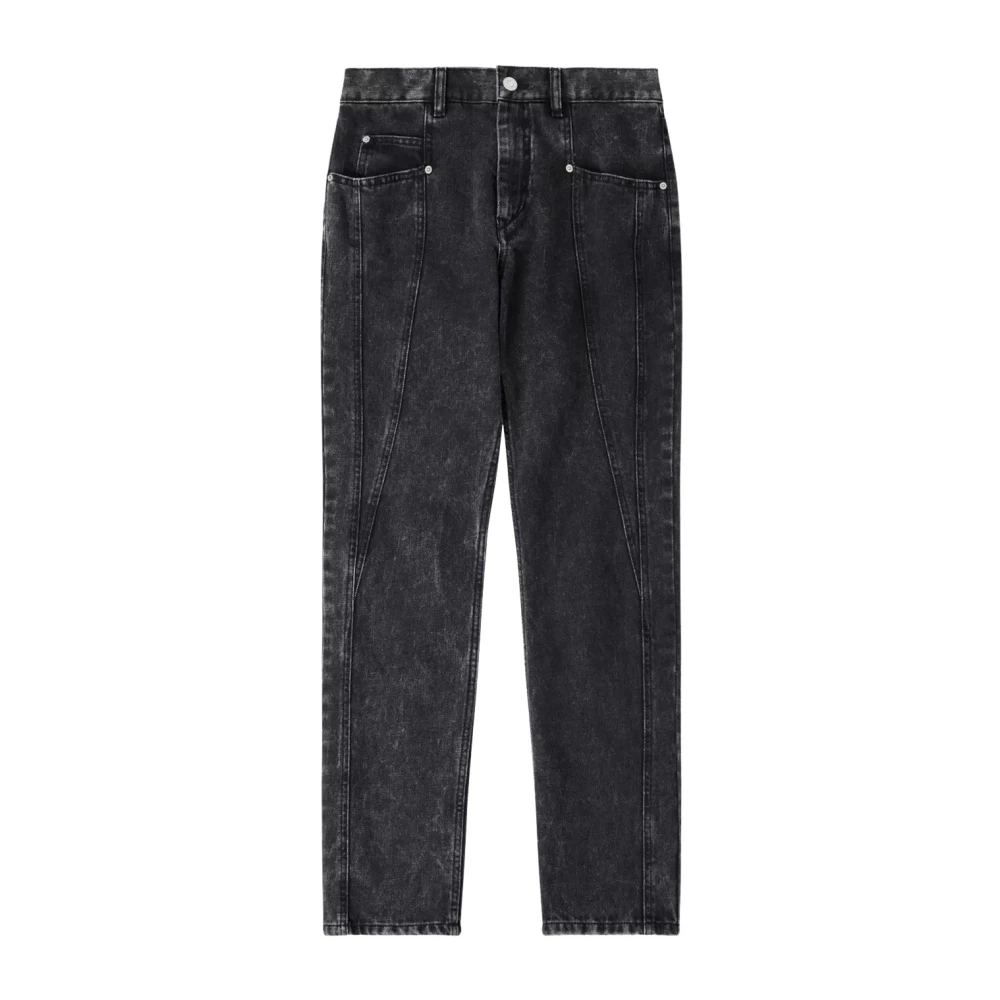 Isabel marant Zwarte Skinny Jeans Black Dames