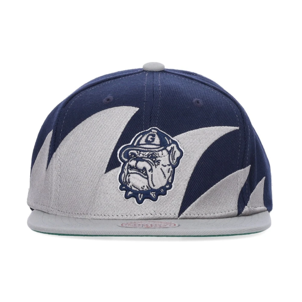 Mitchell & Ness Ncaa Sharktooth Snapback Cap Blue Heren