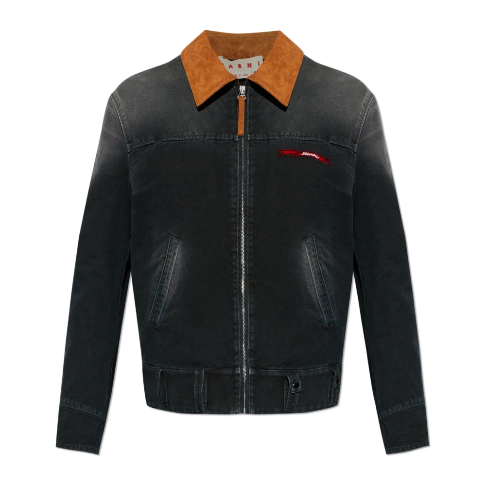 Marni Uomo Nero Giacche, L, New,