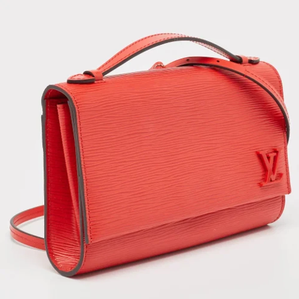 Louis Vuitton Vintage Pre-owned Leather clutches Red Dames