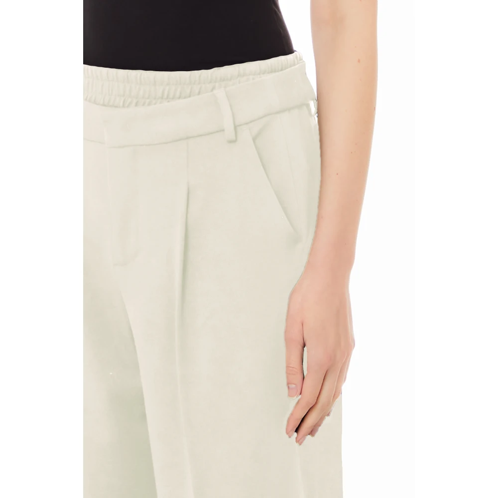 Liu Jo Elastische Joggingbroek Beige Dames