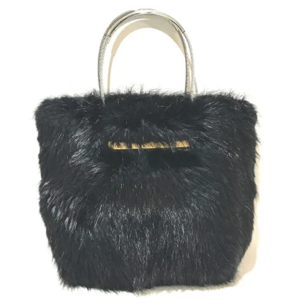 Balenciaga Vintage Pre-owned Fabric balenciaga-bags Black Dames