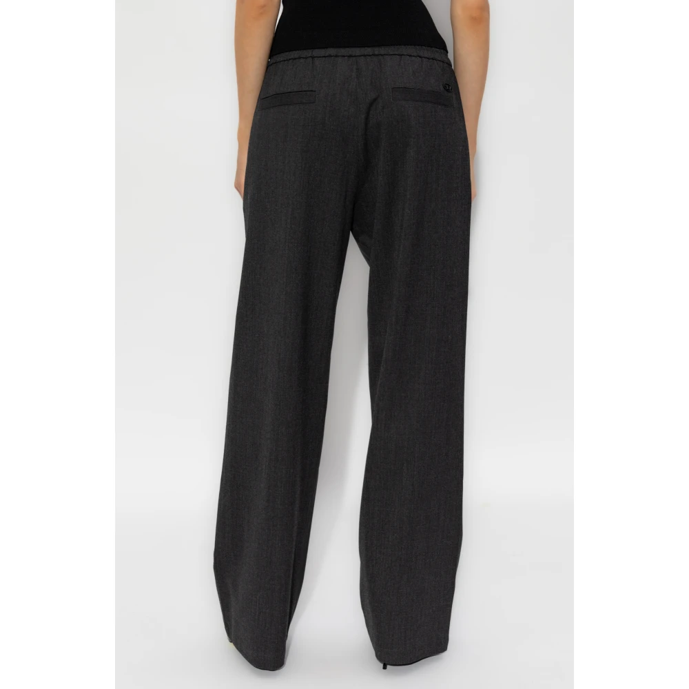 Diesel Broek P-Drey Black Dames
