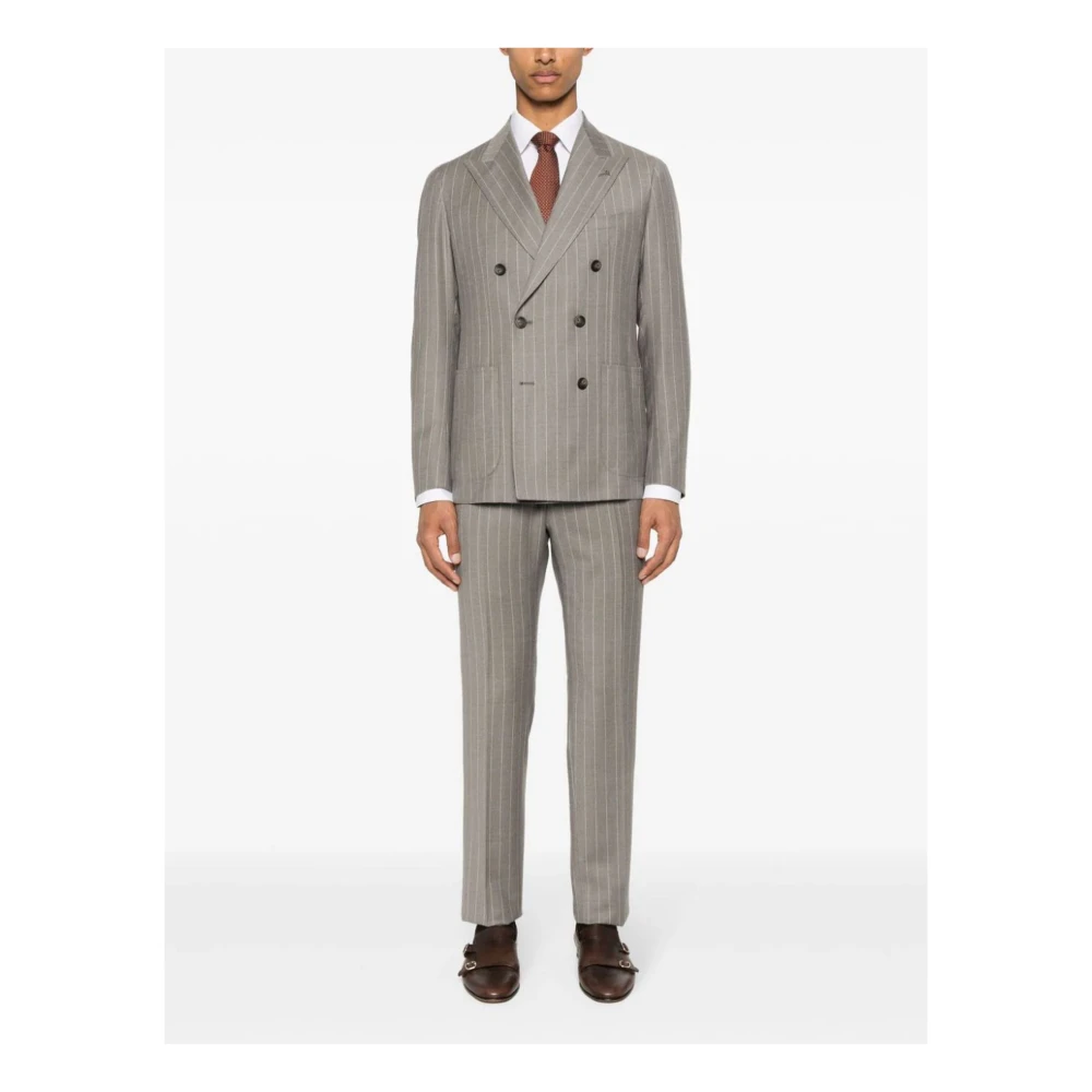 Tagliatore Jurken Grijs Gray Heren