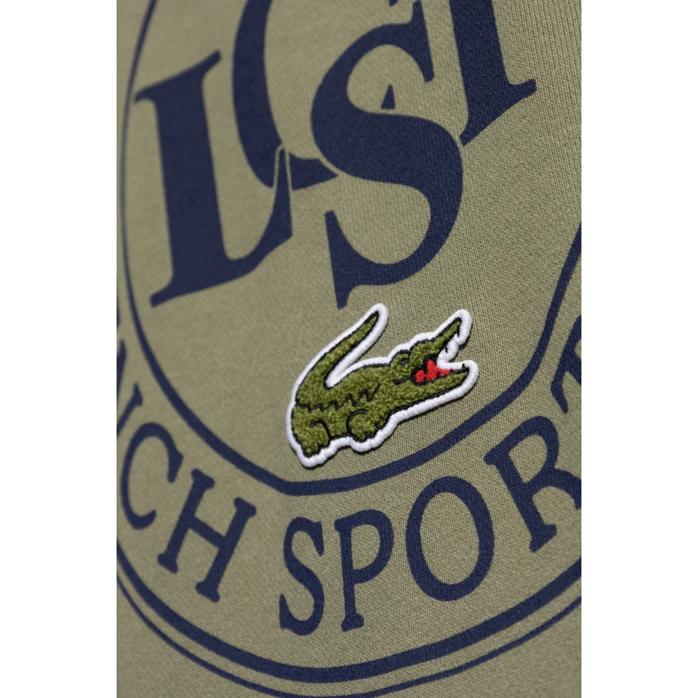 Lacoste Sweatshirt met logo Green Heren