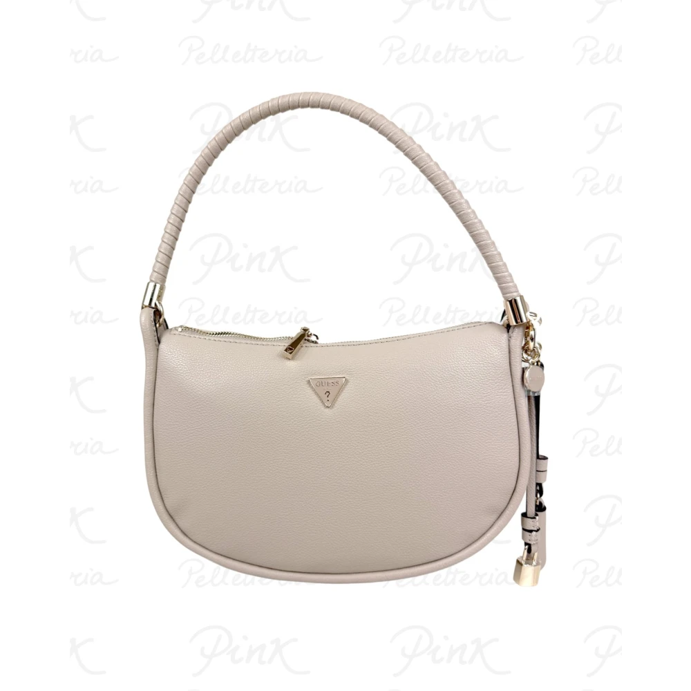 Guess Women's Beige Shoulder Bags, One Size, Danya Hobo Shoulder Bag
