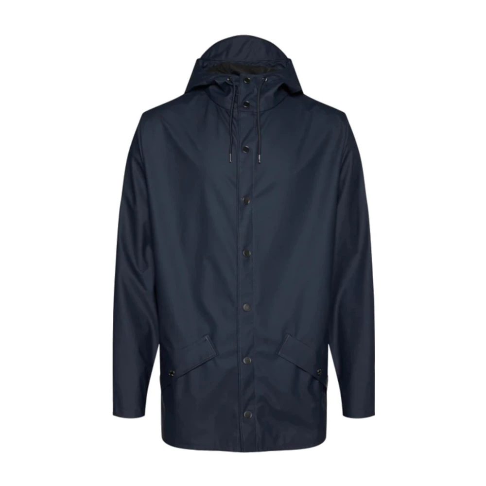 Rains - Unisex Regenmantel Im Minimalistischen Stil - Jackets - Damen - Blau - Xs - Bild 7