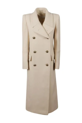 Hypnotic Double-Breasted Coat