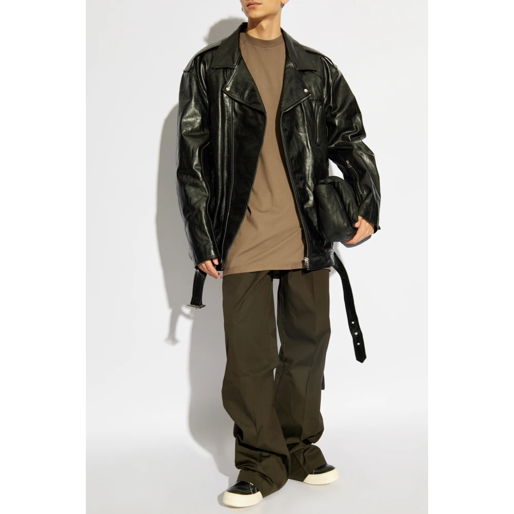 Rick Owens T-shirt Jumbo Brown Heren