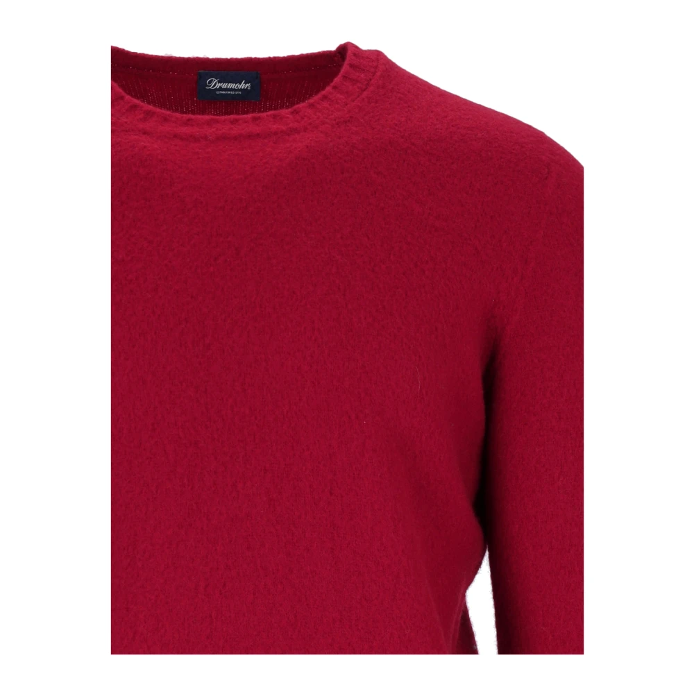 Drumohr Rode Sweaters voor Heren Red Heren