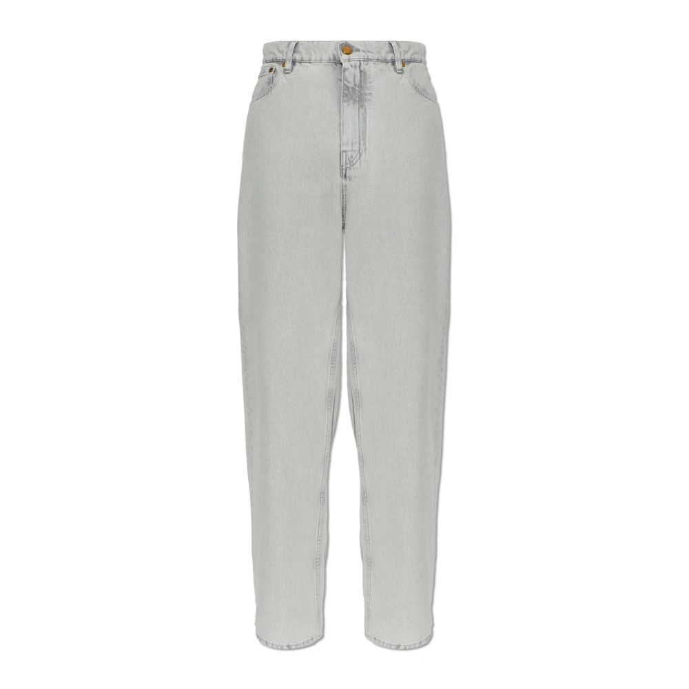 Jil Sander Straight-Leg Denim Jeans - Man Jeans Light Blue 30 - Immagine 2