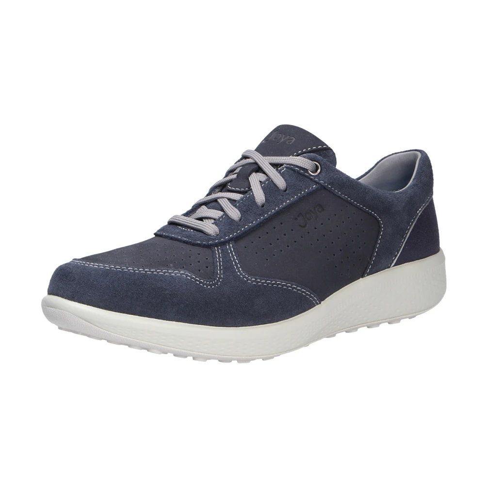 Joya Blauwe Veterschoen met Comfort Dames Schoenen
